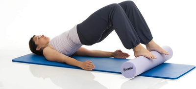 Togu Pilates Foamroller Premium, Lila, 90x15 cm Single, Single