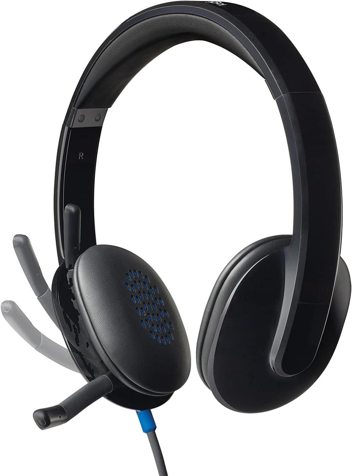H540 Corded Headset, USB, Black, Sold as 1 Each