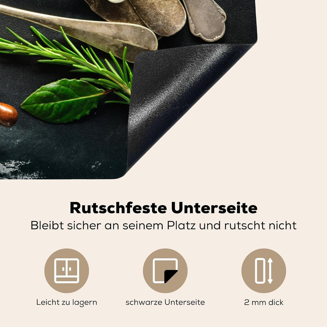 Herdabdeckplatte 77x59 cm Einteilig Abdeckplatten Cerankochfeld Abdeckung Ceranfeld Herdplattenabdec