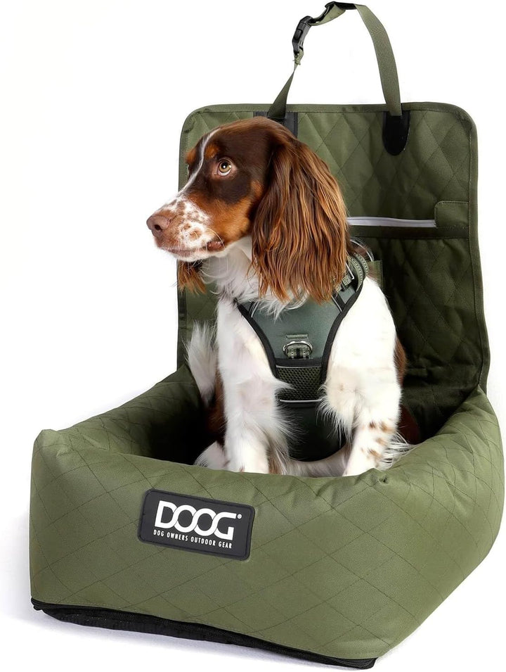 DOOG Deluxe Autositz & Reisebett für Haustiere – Sicher, bequem, schmutz- und tierhaarabweisendes 60