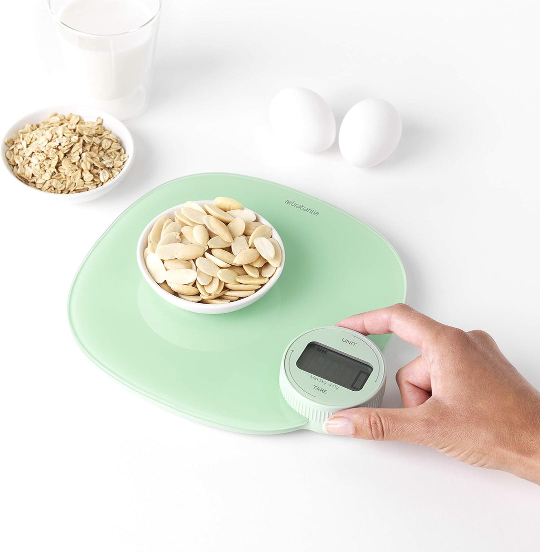 Brabantia Tasty+ Küchenwaage, Jade Grün One Size Jade Grün, One Size Jade Grün