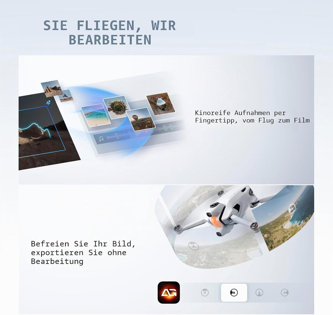 Antigravity A1 Infinity-Bundle mit Passhülle (3 Hochleistungs-Akkus) – 8K 360°-Drohne für immersives