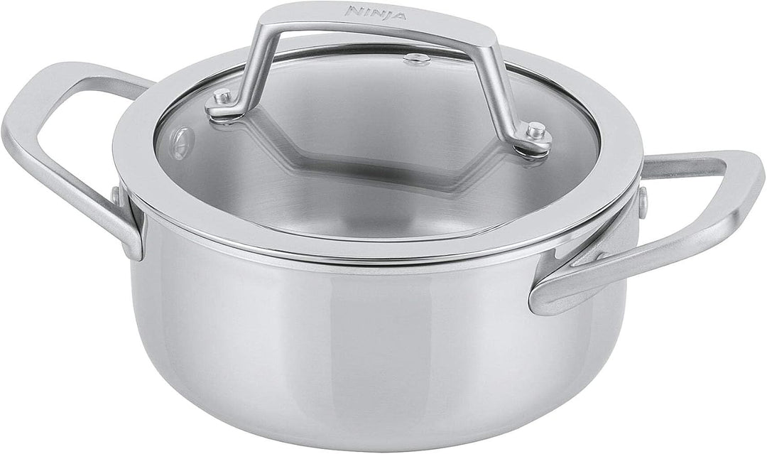 Ninja C90216DE EverClad Suppentopf 16cm Edelstahl