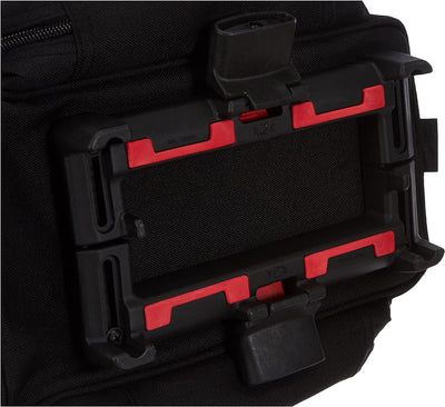 KLICKFix Unisex-Adult Rackpack 2 Plus Uniklip Gepäckträger Tasche, Schwarz, One Size, Schwarz