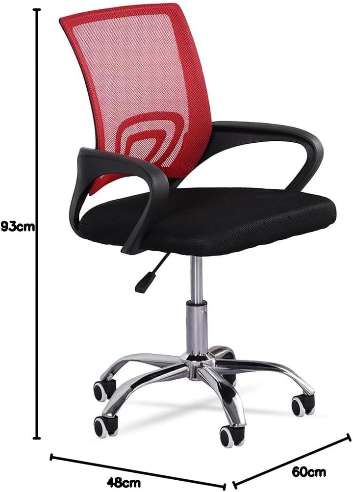 MUWO Director Büro Drehstuhl | ergonomisch & höhenverstellbar | atmungsaktives Mesh-Gewebe | stabile