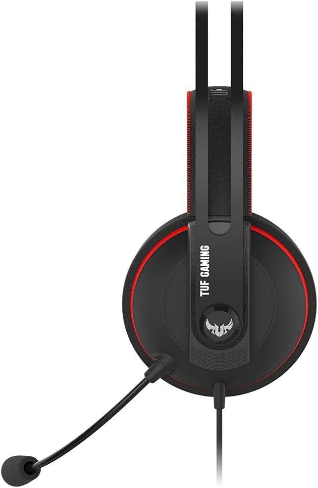 ASUS - Casque TUF H7 Rouge Schwarz, Rot, Schwarz, Rot