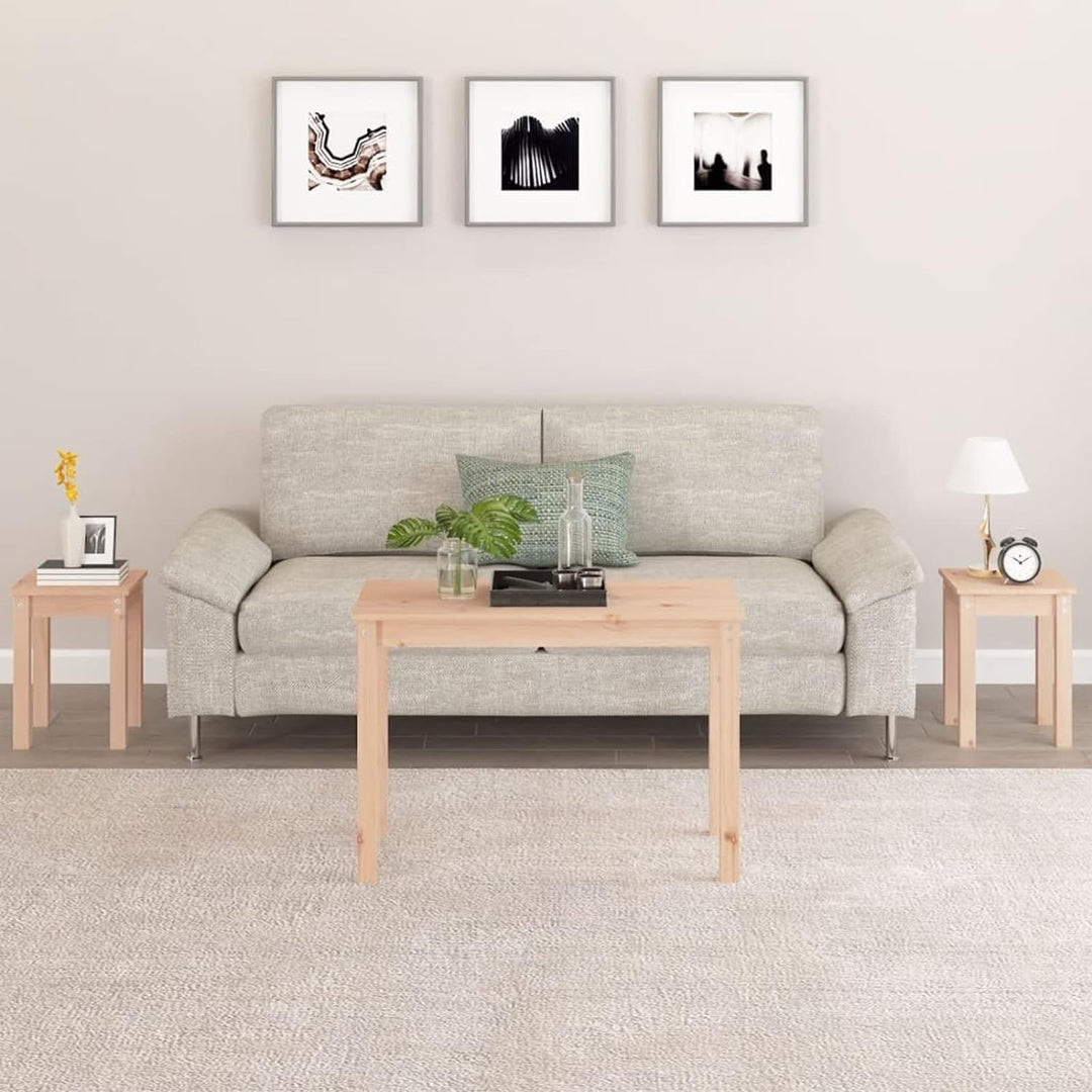 Tidyard Satztische 3 STK.Tischset Beistelltisch Satztisch-Set Tisch Seitentisch TeetischKaffeetisch