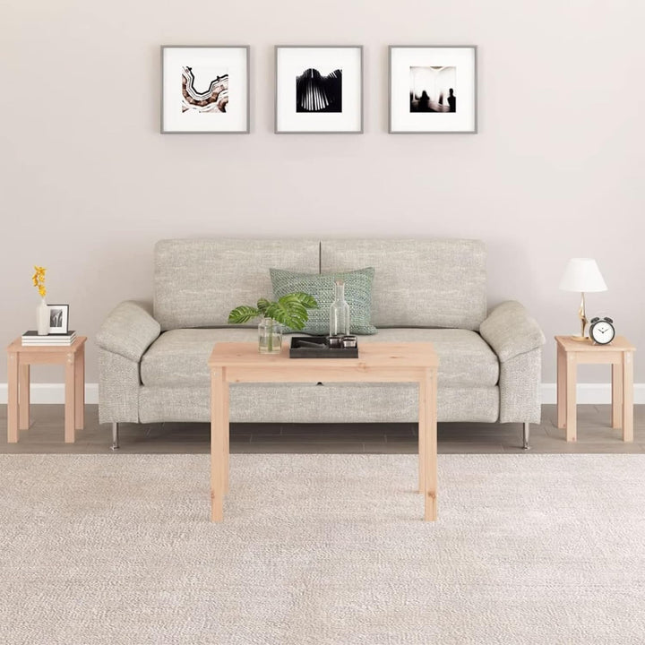 Tidyard Satztische 3 STK.Tischset Beistelltisch Satztisch-Set Tisch Seitentisch TeetischKaffeetisch