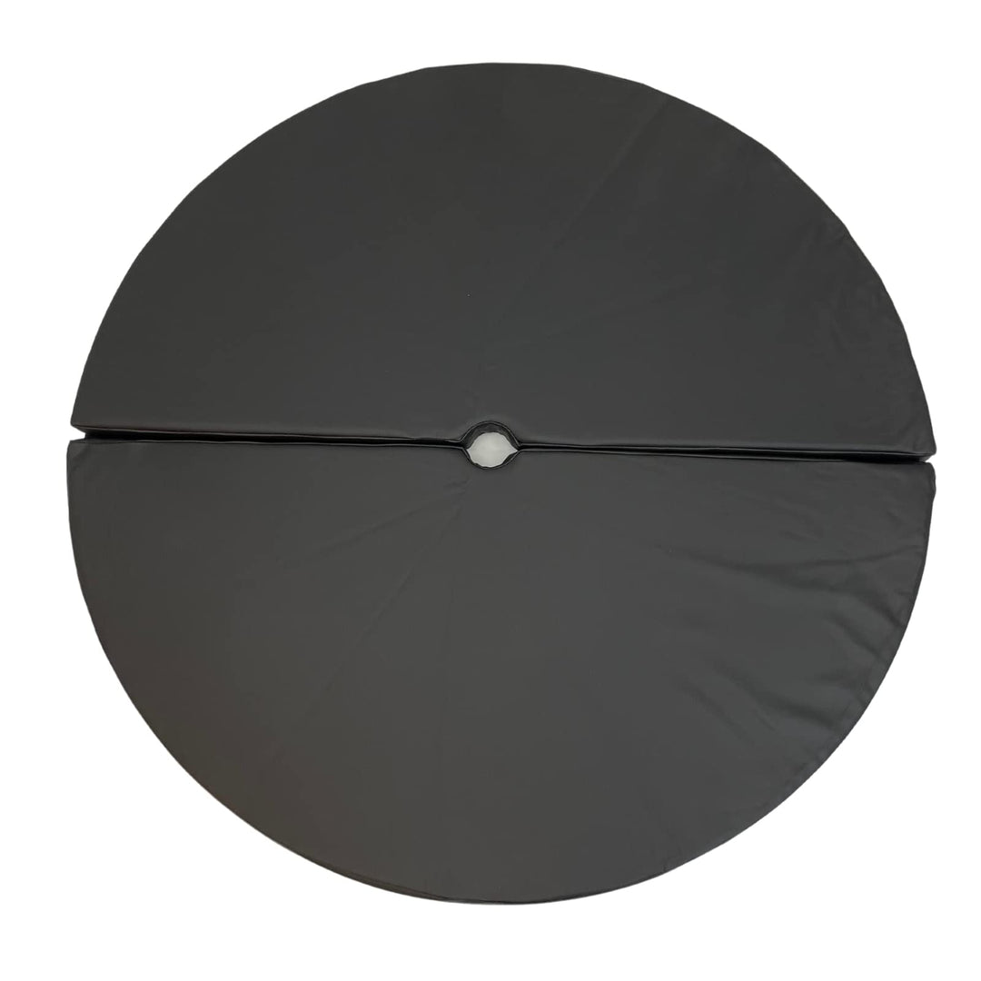 FORTISLINE Pole Dance 10cm Stangentanz Schutzmatte Sicherheitsmatte Faltbar Schwarz, Schwarz