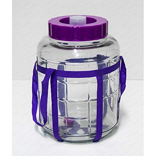 Multifunktions Gärballon Universelles Glas mit Gärsystem Gärbehälter Glasballon Grösse zur Wahl (23