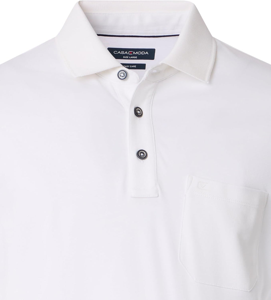 CASAMODA Polo-Shirt Uni S Weiss(000), S Wei&#xDF;(000)
