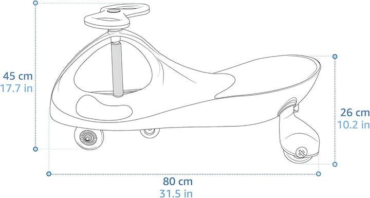 meteor TwistCar SWINGO Kinderroller Rutschauto für Kinder halten des Körpergleichgewichts Auto Swing