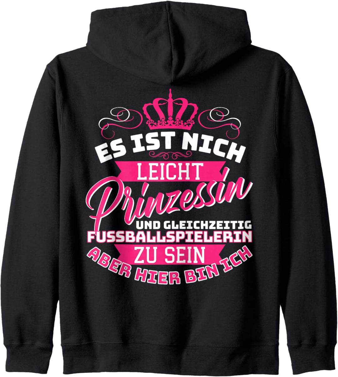 Frauenfussball Fussballspielerin Fussballerin Fussball Mädchen Kapuzenjacke
