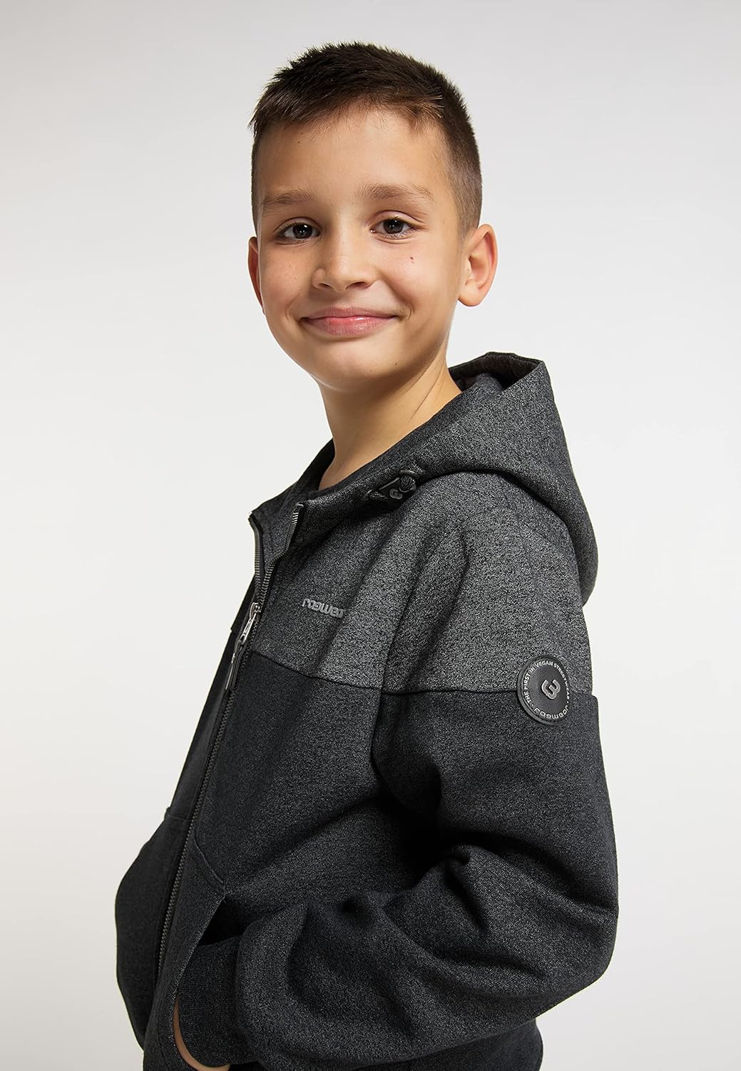 Ragwear Jungen Sweatjacke Lajda Jacke Übergangsjacke Cardigan Kinder Sweater Hoody Kapuzenpullver Ba