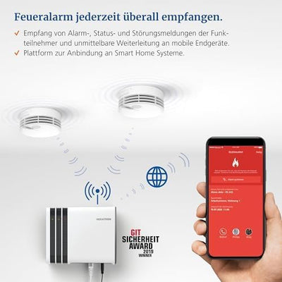 Hekatron weiss DIY, Genius Plus X 3V, Single Pack, Single Pack