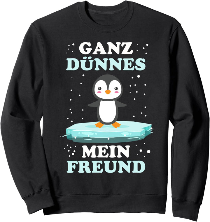 Pinguin Geschenk Kinder Antarktis Penguin Jungen Mädchen Sweatshirt