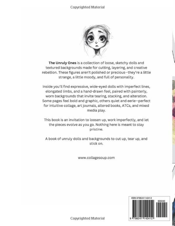 The Unruly Ones by Collage Soup | Rebellious, Bold, Cute Collage Imagery & Creative Elements: A fun