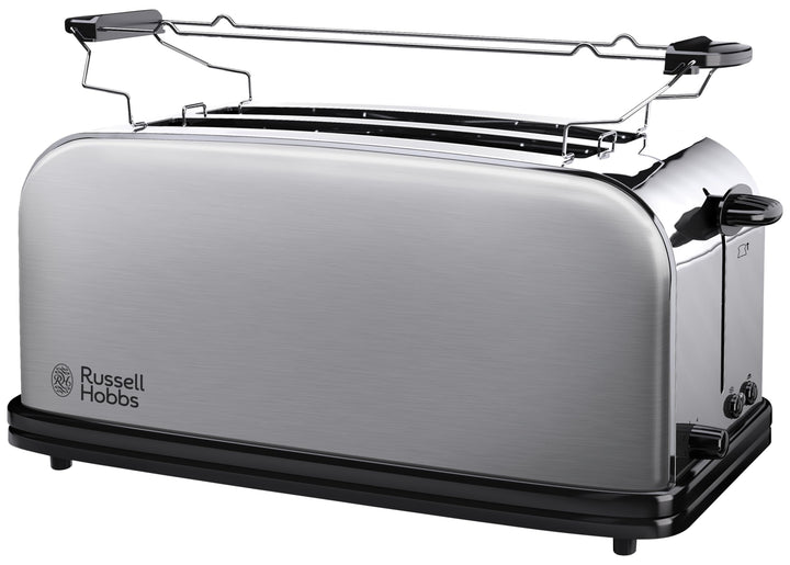 Russell Hobbs Toaster [2-Schlitz-Langschlitz für 4 Scheiben / 2 breite Brotscheiben] Adventure Edels