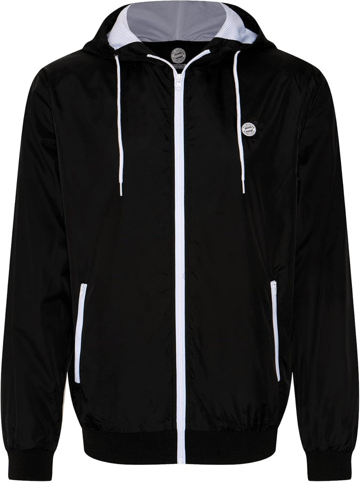 FC Bayern München Windbreaker | Windjacke | Classic | Herren | Schwarz S Schwarz, S Schwarz