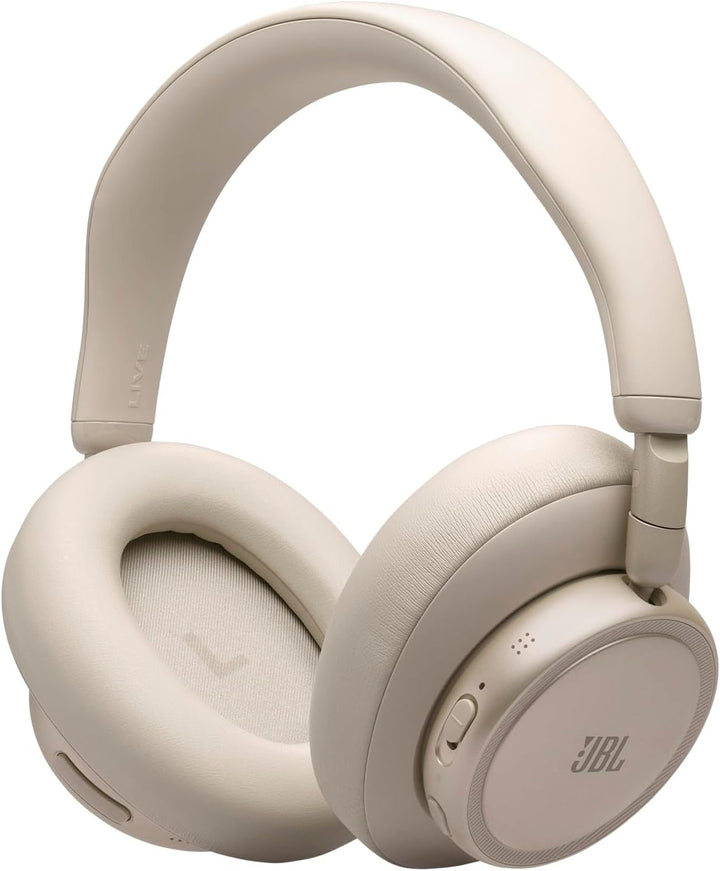 JBL Live 780NC Kabellose Noise Cancelling Over‑Ear‑Kopfhörer, Champagner | Bluetooth 6.0, Personalis
