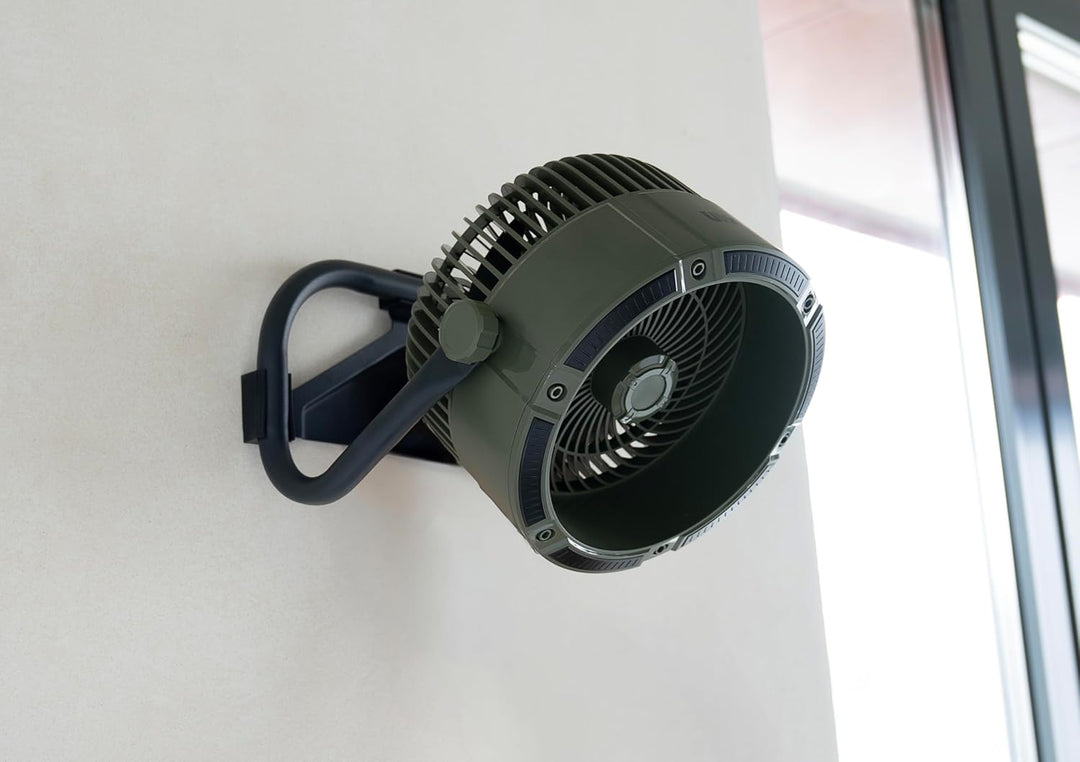 Unold Tischventilator 86655 – Akkuventilator für Outdoor & Indoor | Batteriebetrieben, flexibel eins