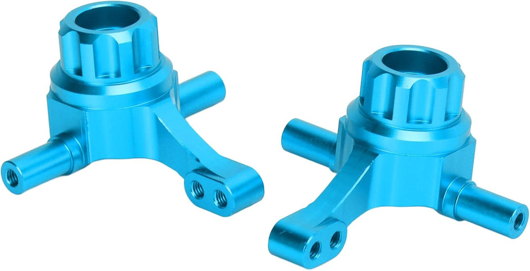 VGEBY 1/10 RC Auto Vorderachsschenkel, Aluminiumlegierung Vorderachsschenkel Lenkschale für TT02 1/1