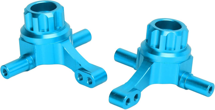 VGEBY 1/10 RC Auto Vorderachsschenkel, Aluminiumlegierung Vorderachsschenkel Lenkschale für TT02 1/1