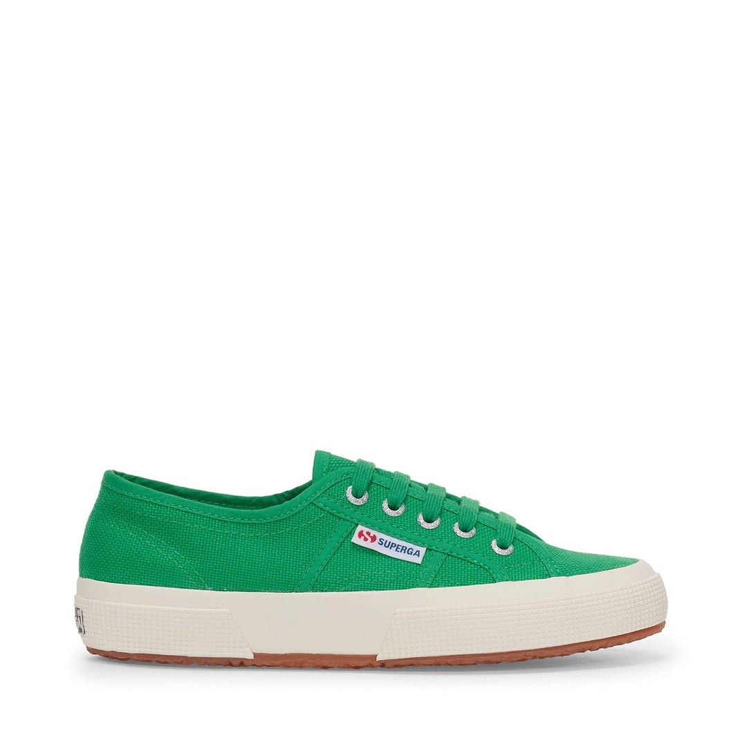 Superga Unisex Kinder 2750-jcot Classic Shoes for Junior Sneaker 36 EU Elfenbeingrün, 36 EU Elfenbei