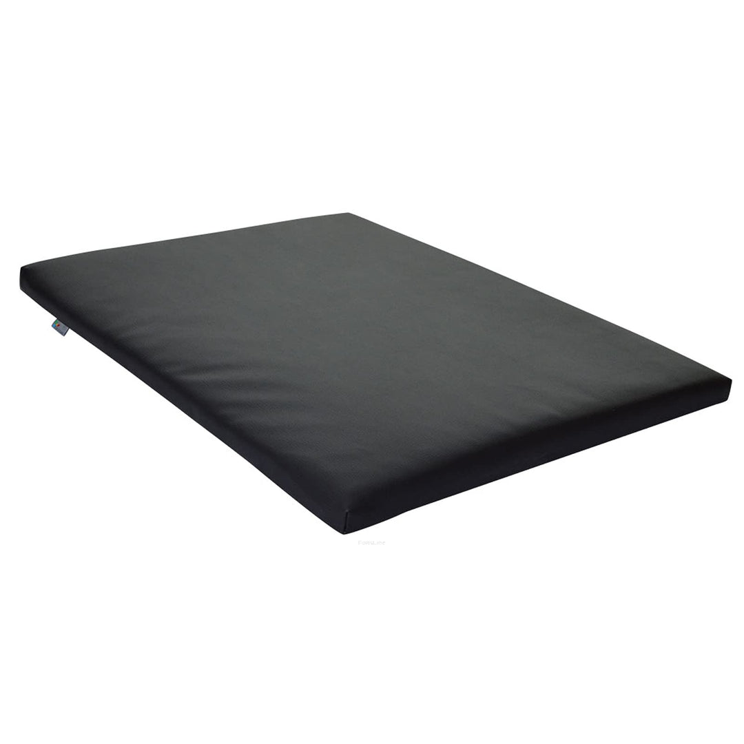 FORTISLINE Hundematte Hundebett Capri (XL - 120cm x 90cm, Schwarz) XL - 120cm x 90cm Schwarz, XL - 1