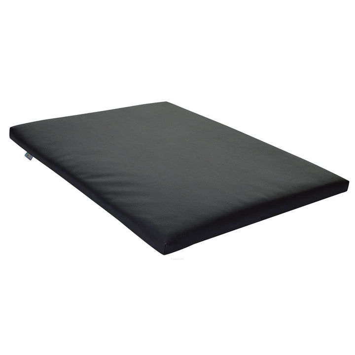 FORTISLINE Hundematte Hundebett Capri (XL - 120cm x 90cm, Schwarz) XL - 120cm x 90cm Schwarz, XL - 1
