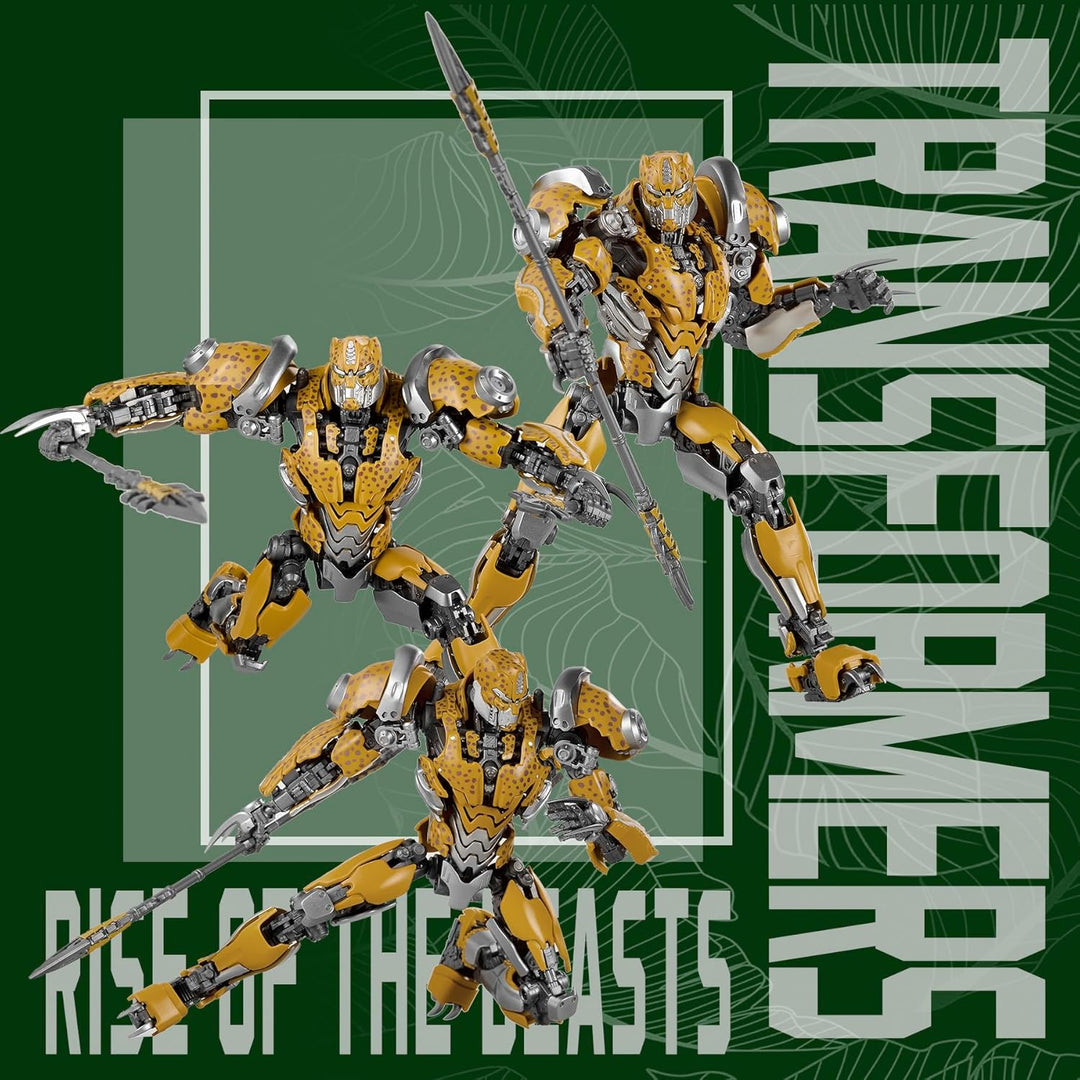 Transformers Spielzeug Cheetor, Hoch artikulierte 7.08 Inch No Converting Model Kit mit Hummelzubehö