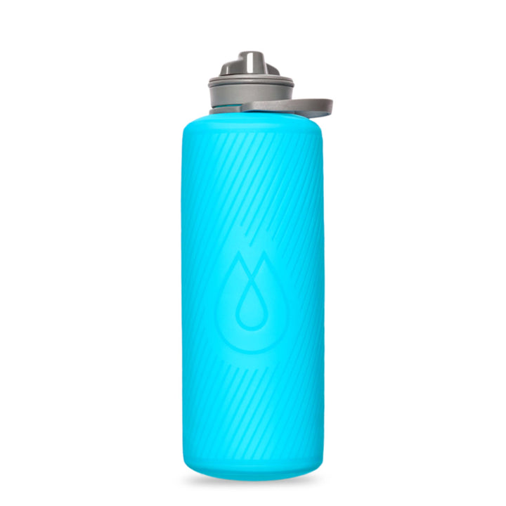 Hydrapak Flussmittel Faltbare Flasche, 1 L, Malibu Blue Malibu Blue 946 ml, Malibu Blue 946 ml