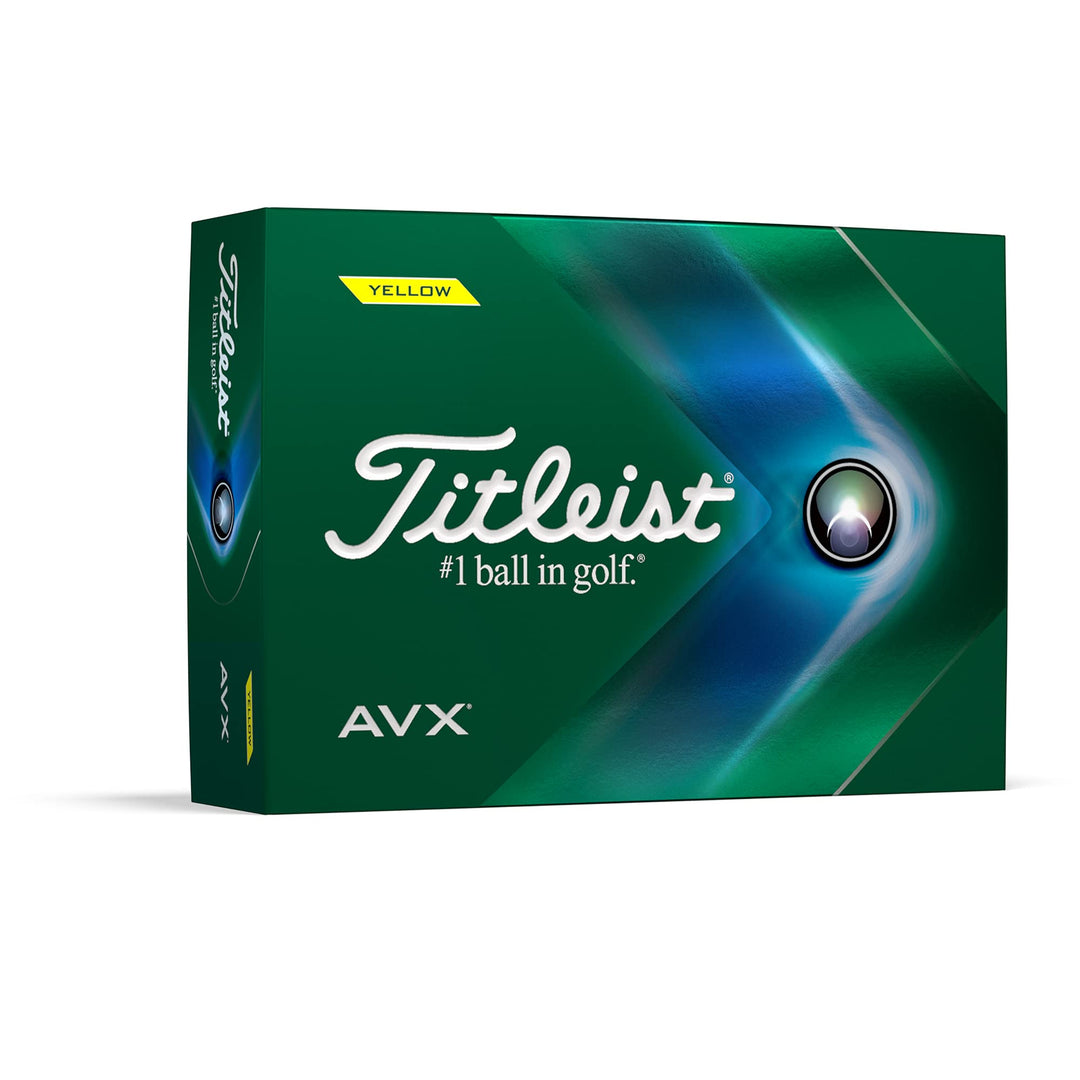 Titleist AVX Golfbälle, Gelb