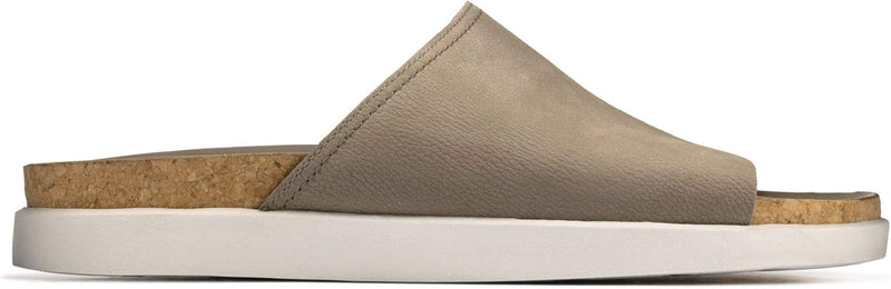 Clarks Herren Sunder Slide Geschlossene Sandalenn 41 EU Beige Sage Nubuck, 41 EU Beige Sage Nubuck