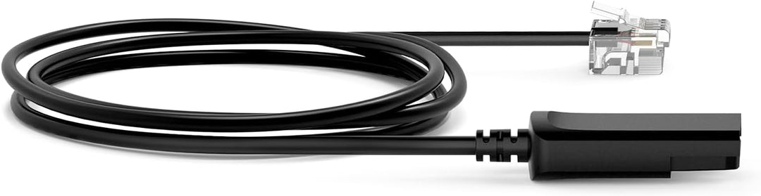 Yealink YHS36 E2 Dual kabelgebundenes Headset mit QD‑auf‑RJ9, Noise‑Cancelling‑Mikrofon, HD‑Wideband