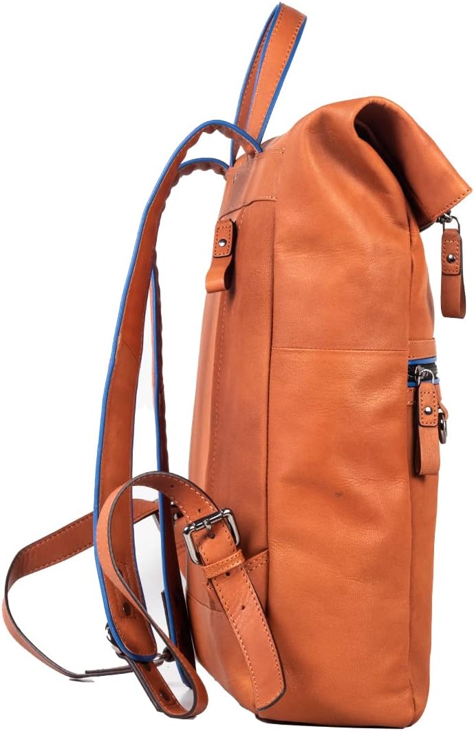 MiTASCH Trend Rucksack Damen mittel ruck sack leder Braun Lederrucksack Büffelleder Ziegenleder Lede