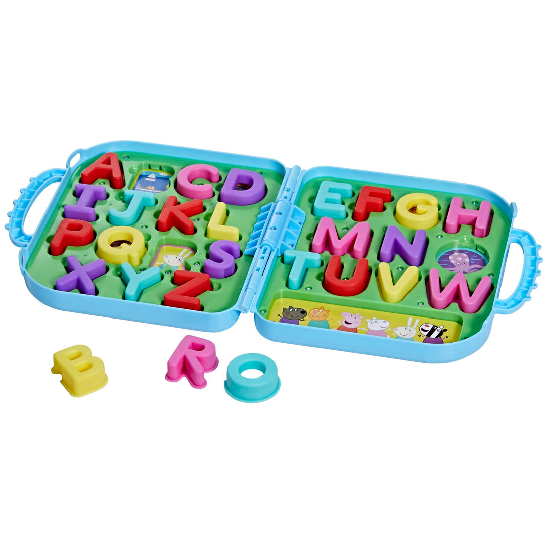 Peppa Pig Peppas Buchstabenbox, Alphabet-Puzzle, Vorschul-Spielzeug