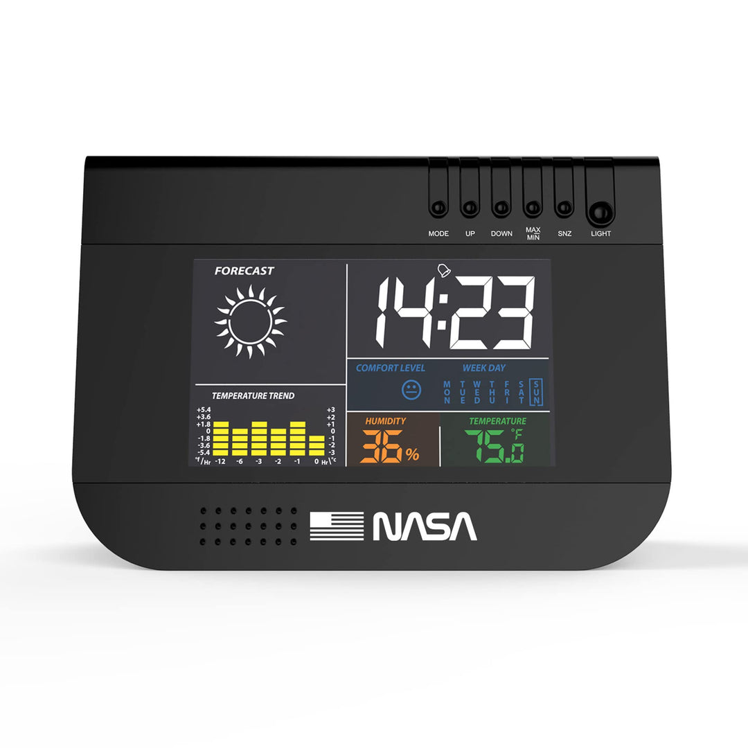 GT PHOTO NASA WS100 Wetterstation, Schwarz