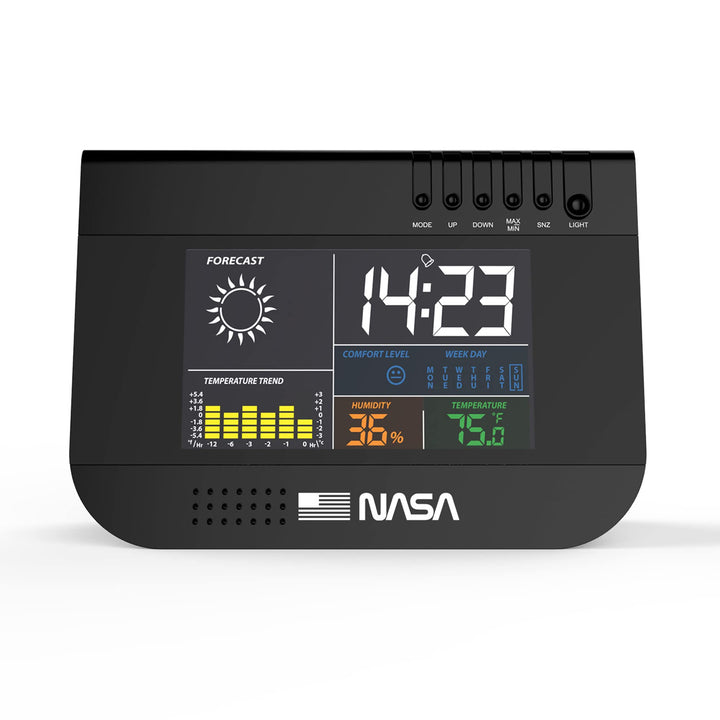 GT PHOTO NASA WS100 Wetterstation, Schwarz