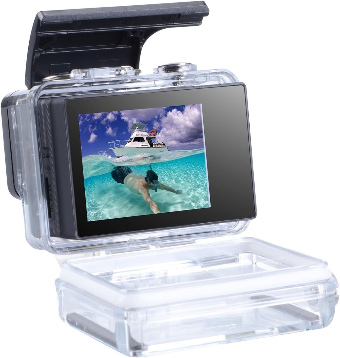 Suptig LCD-Bildschirm 2,0 Zoll LCD BacPac Non-Touchscreen für Gopro Hero 4 3+ 3 2 mit wasserdichter