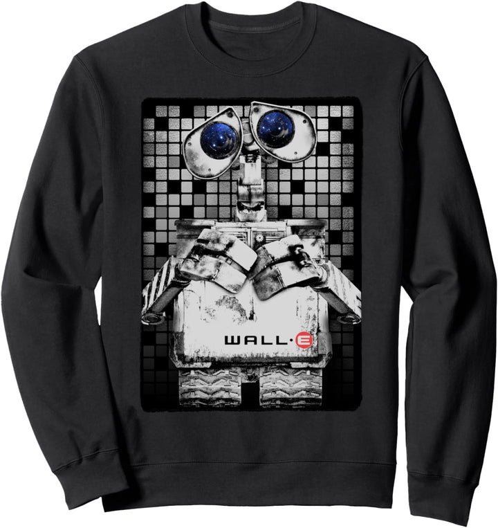 Disney Pixar Wall-E Simple Portrait Poster Sweatshirt