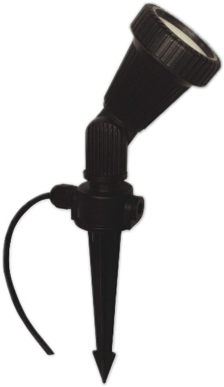 LICHT DISCOUNT LED Gartenlampe mit Erdspiess 7 W warm weiss 230 V GU10 Boden Garten Strahler 7,0 Wat