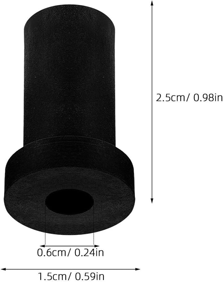 25 Stück Reiskocher Fusspolster 25mm aus Nylon und Glasfaser