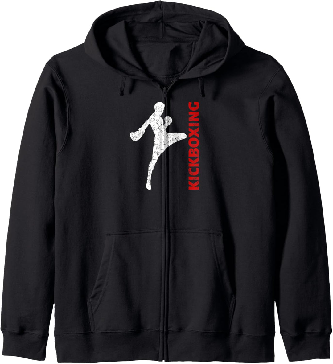 Kickboxing Pumper Squat Spruch Bench Bodybuilder Press Kapuzenjacke