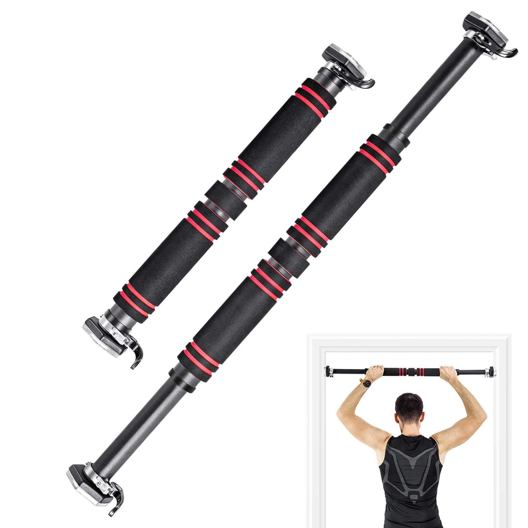 COSTWAY Klimmzugstange für den Türrahmen ohne Schrauben, Tür Reckstange bis zur 120KG belastbar, Tür