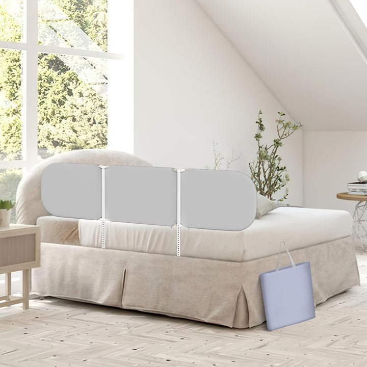 Bettgitter, Rausfallschutz Bett mit 120 cm, Rausfallschutz für Kinderbetten, Höhenverstellbares Kind