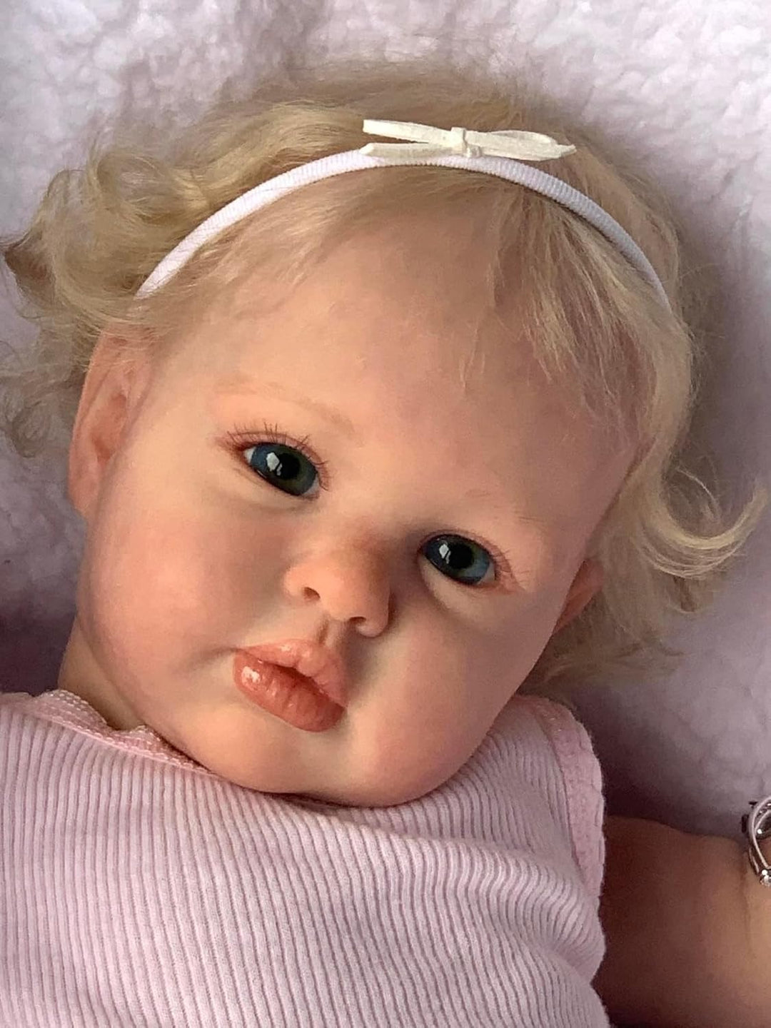 Zero pam Echtes Leben Reborn Baby Puppen Mädchen 24 Zoll Aufstellbare Reborn-Kleinkind-Baby-Puppen,