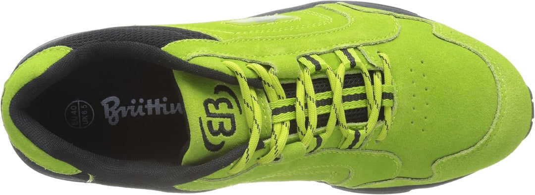Brütting Unisex Circle Traillaufschuh 44 EU Lemon Schwarz, 44 EU Lemon Schwarz