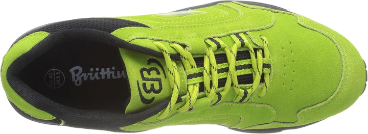 Brütting Unisex Circle Traillaufschuh 44 EU Lemon Schwarz, 44 EU Lemon Schwarz