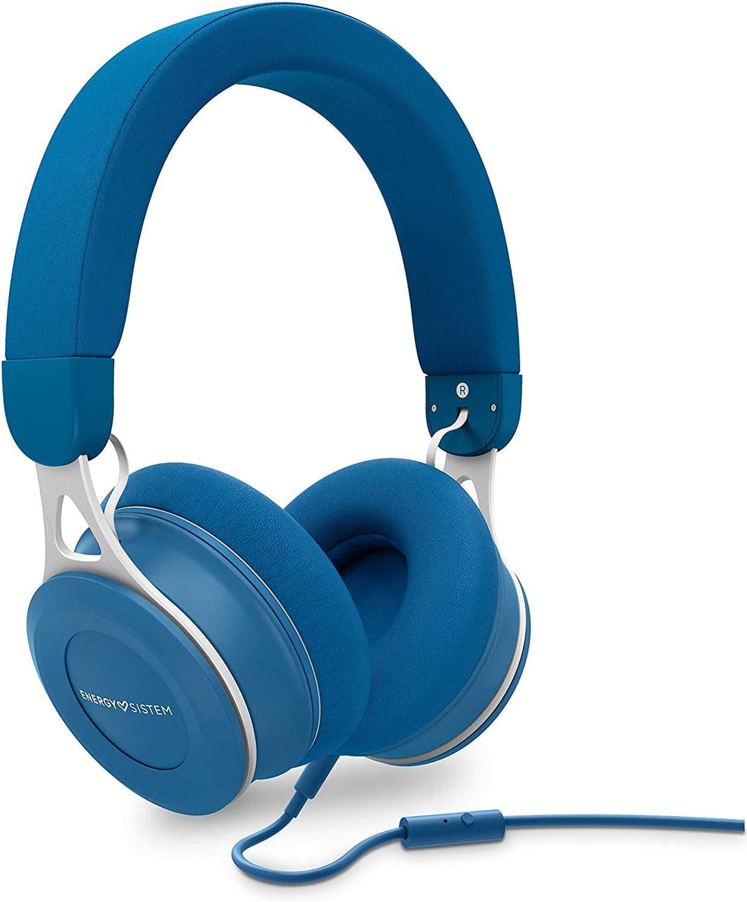 Headphones Urban 3 Mic Blue (Deep Bass, Comfortable ear pads ,Metal finishes, Control talk)- Blau bl